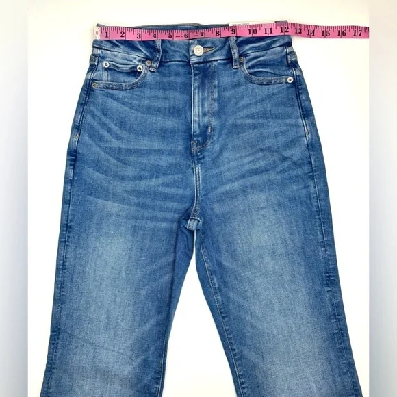 American Eagle Women’s Curvy Super Hi-Rise Flare Jeans Size- 25 ( New with Tags - Picture 6 of 11